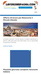 Mobile Screenshot of lavoroinspagna.com